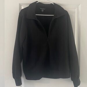 Athleta black 1/4 zip